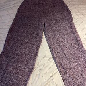 Elegant Women's Knit Wide Leg Pants